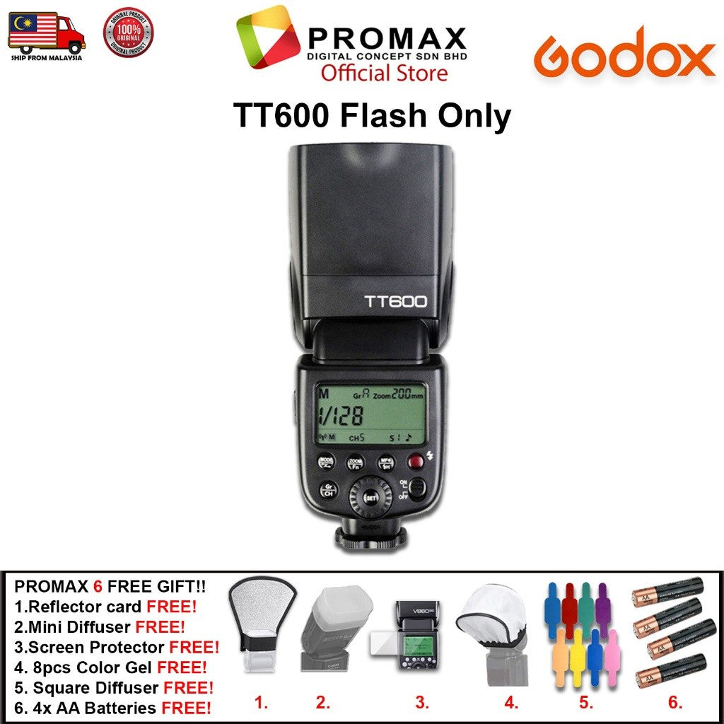 Godox TT600 TT600S Thinklite Flash Speedlite