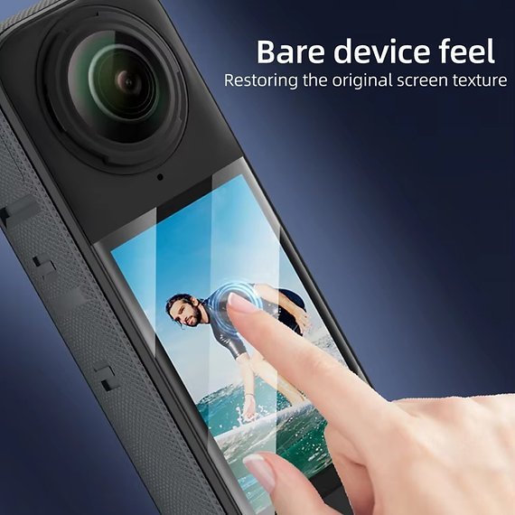 TELESIN S6-FLM-04-TIS HD TEMPERED FILM SCREEN PROTECTOR FOR INSTA360 X4