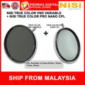 NISI TRUE COLOR VND VARIABLE + TRUE COLOR PRO NANO CPL SET