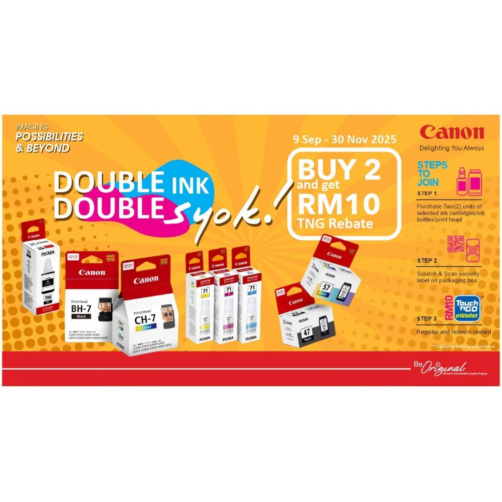 [Ship Out 24 Hrs] Canon PG-47 / CL-57 / CL-57S Ink Cartridge E3170 E410 E4270 E470 PG47 CL57 CL57s