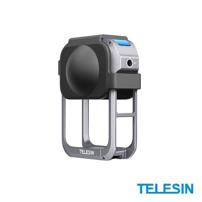 TELESIN S6-FMS-30-TDJ RABBIT CAGE FOR DJI OSMO 360 WITH LENS COVER COLD SHOE MOUNT PROTECTION CASE