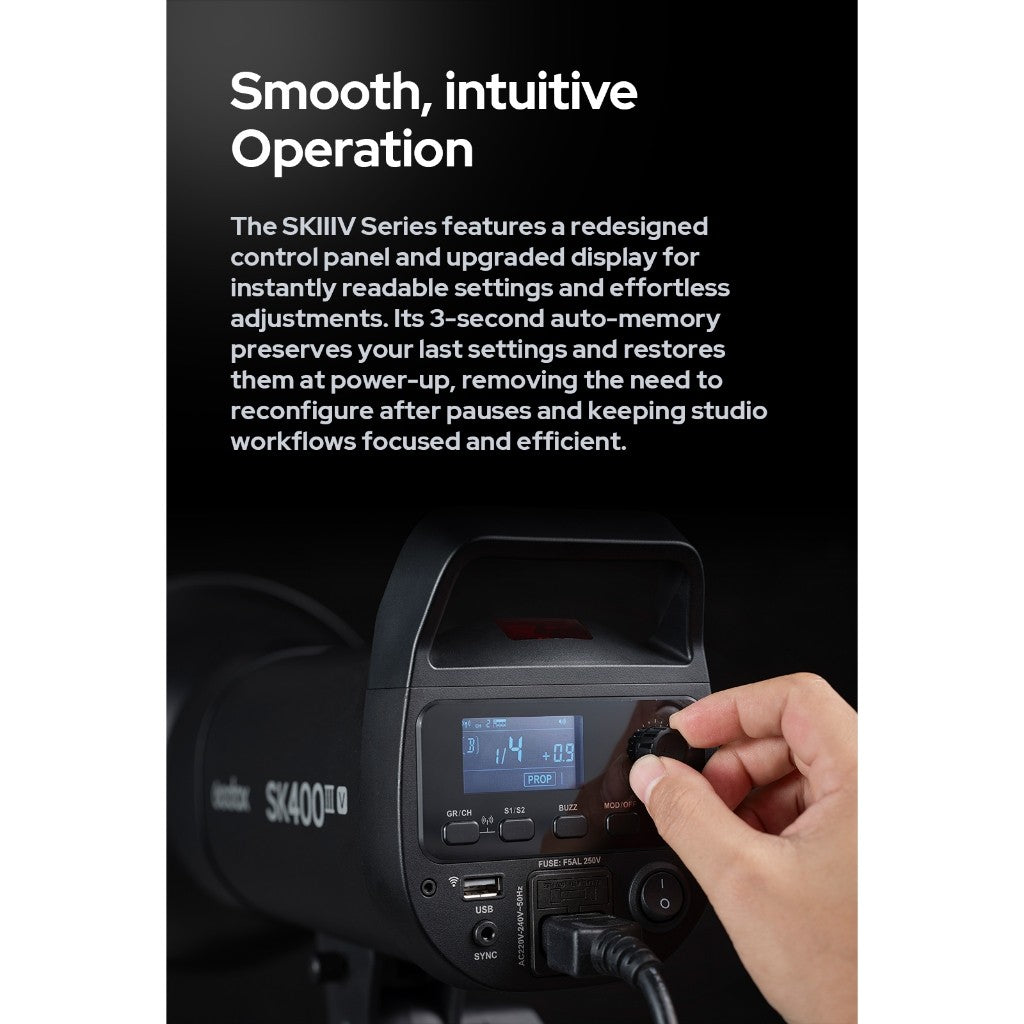 GODOX SK300III-V SK400III-V VALUE STUDIO LIGHT KIT SET PHOTOGRAPHY SK300 SK400 III V SK400IIIV SK300IIIV