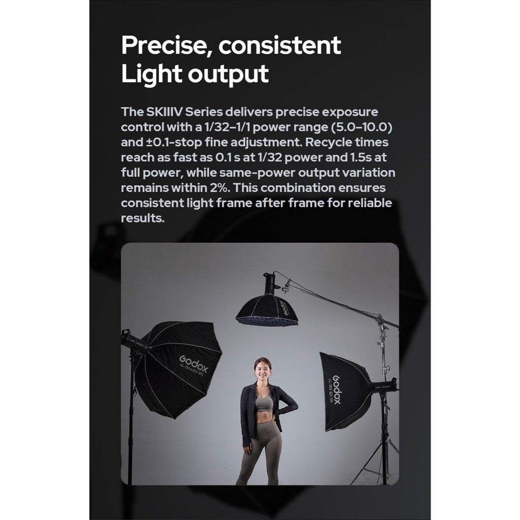 GODOX SK300III-V SK400III-V VALUE STUDIO LIGHT KIT SET PHOTOGRAPHY SK300 SK400 III V SK400IIIV SK300IIIV