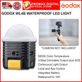 GODOX WL4B WATERPROOF LED LIGHT 1/4 20 Screw Built In Magnetic Mount