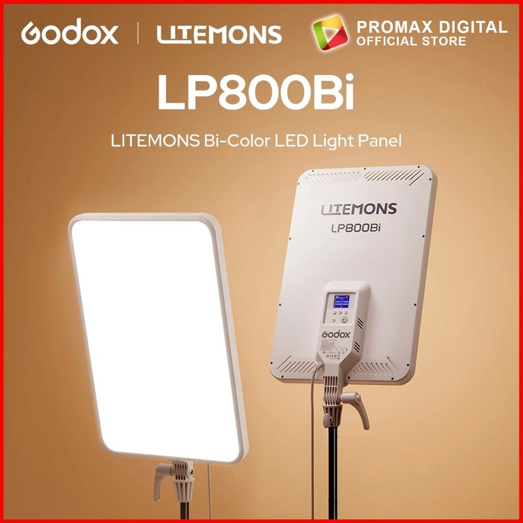 GODOX LP800Bi LITEMONS Bi-Color LED Light Panel Studio Lighting Panel Light.