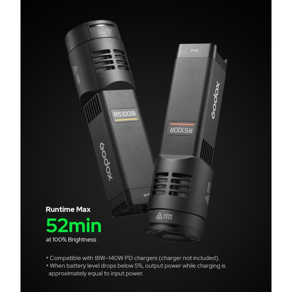 Godox RS100Bi Bi-Color RS100R RGB Full Color LED Video Light