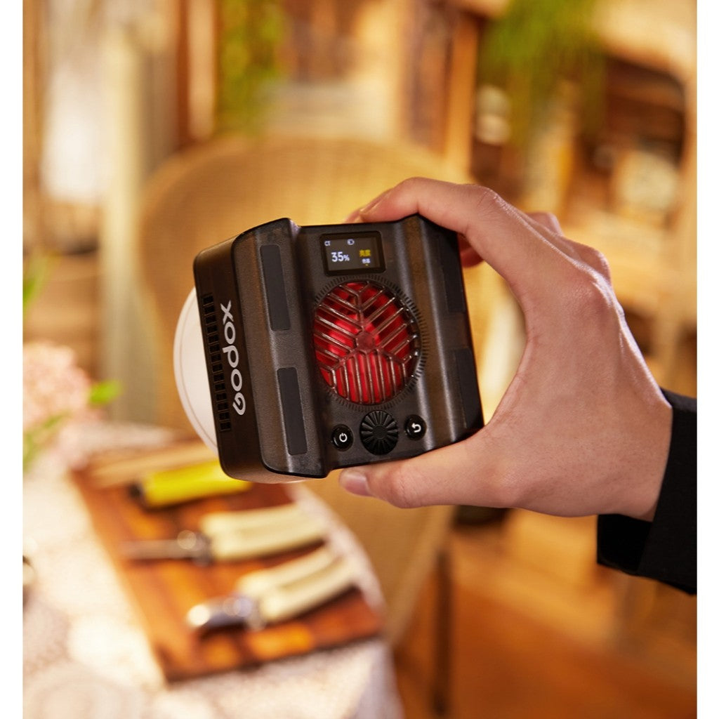 Godox ML40Bi Bi-Color ML40R RGB Portable Full Color LED Light App Controlled 2800K to 6500K