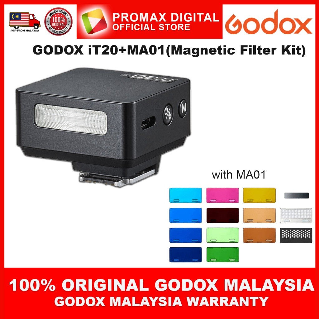 GODOX iT20 TTL Compact Camera Flash for Sony , Fuji , Canon and Nikon