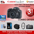 CHEAPEST! Canon EOS R50 18-45mm 55-210mm Mirrorless Camera Black/White (CANON MALAYSIA 3 YEARS WARRANTY) Canon R50