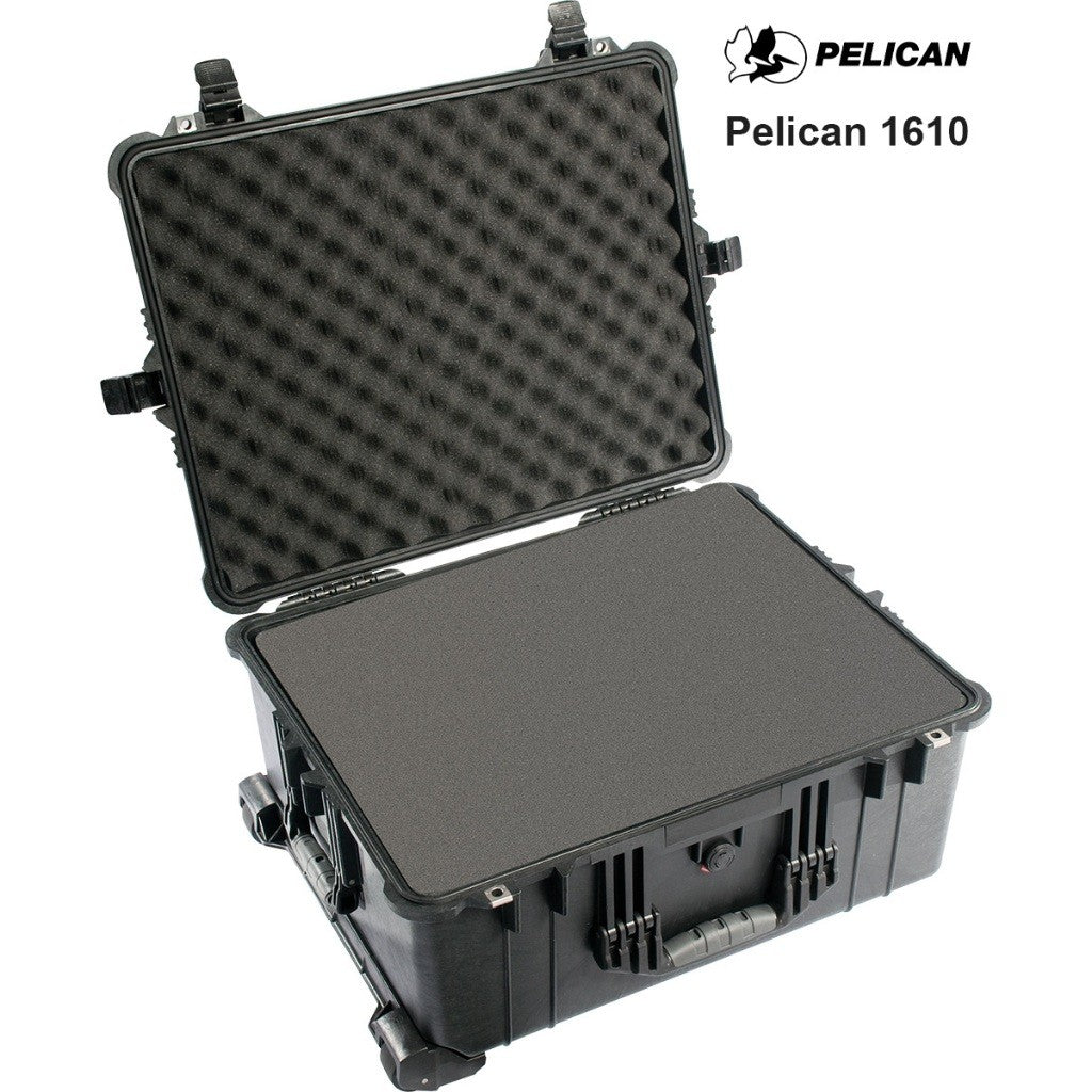 Pelican 1610 Protector Case Promax 1610 Tough Case for Camera Gears Crushproof Dustproof Watertight