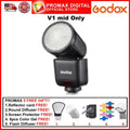 GODOX V1 mid TTL ON CAMERA FLASH FOR MIRRORLESS CAMERA