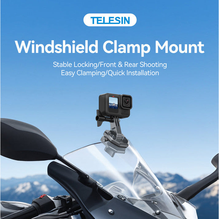 TELESIN S3-EAK-03 WINDSHIELD CLIP MOUNT