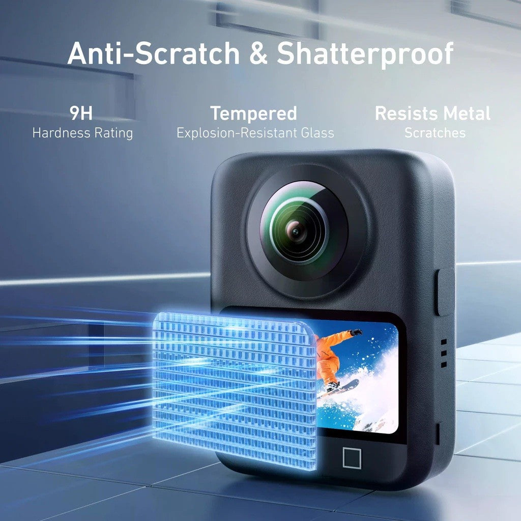 TELESIN S6-FLM-22-TDJ TEMPERED EXPLOSION-PROOF SCREEN PROTECTOR FOR DJI OSMO 360