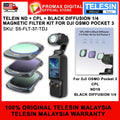 TELESIN S5-FLT-37-TDJ ND / CPL MAGNETIC FILTER KIT FOR DJI OSMO POCKET 3