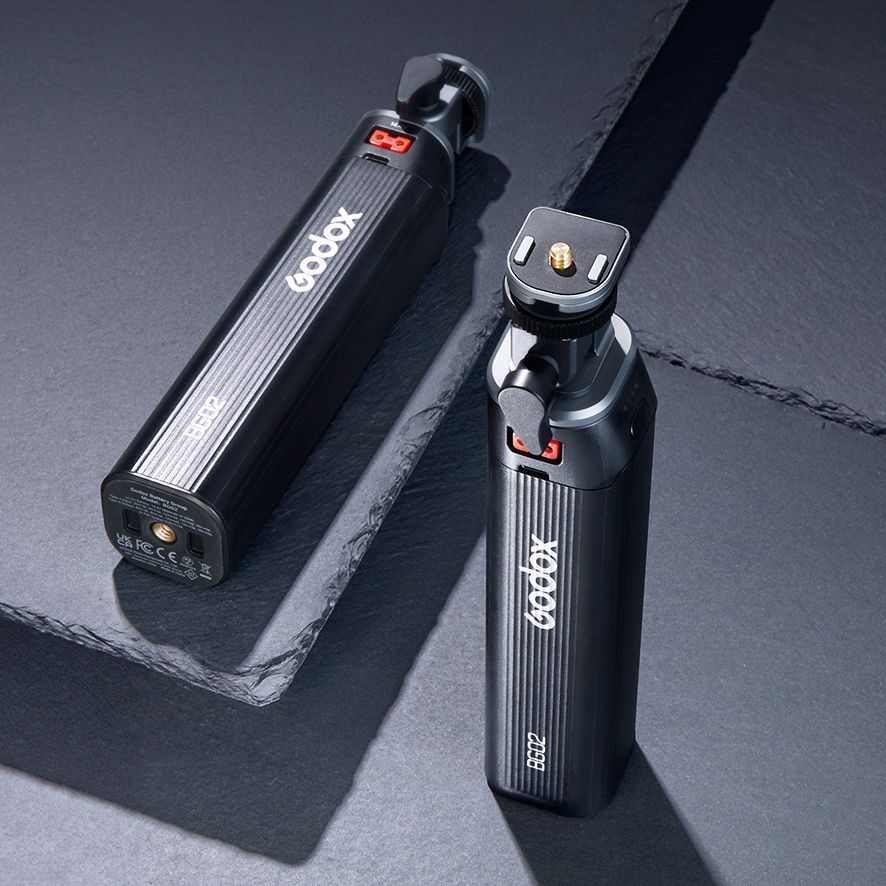 GODOX BG02 BATTERY GRIP FOR GODOX AD200 , AD200Pro , AD200Pro II , AD300Pro ,  ML100Bi And ML100R