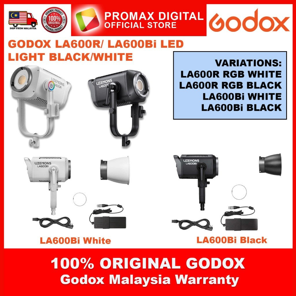 GODOX LITEMONS LA600R / LA600Bi RGB LED Monolight