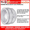 GODOX ML-Z Zoom Lens Reflector for ML100Bi ML100R ML80Bi ML150Bi ML60IIBi ML60 ML60Bi ML30 ML30Bi