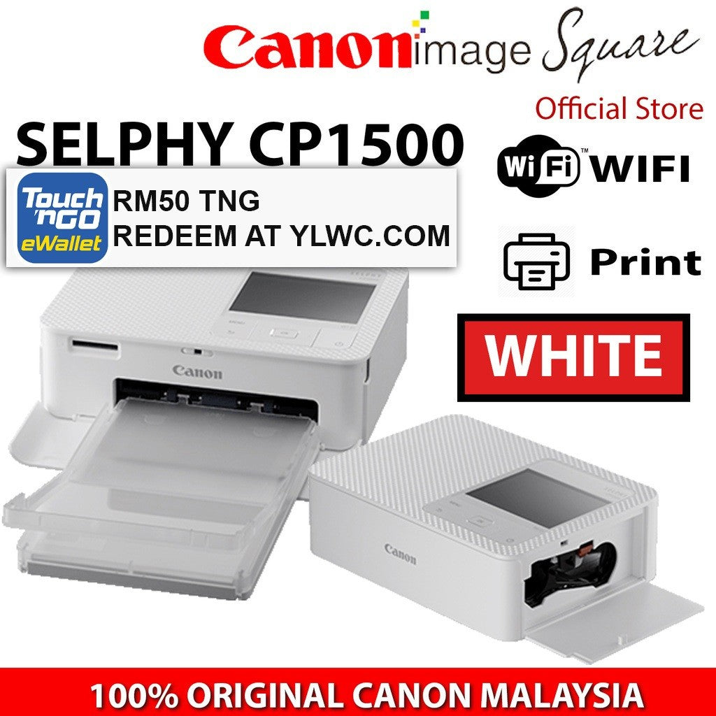 Canon Selphy CP-1500 Wireless mobile Portable Printer CP1500 ( replacement for CP-1300 )