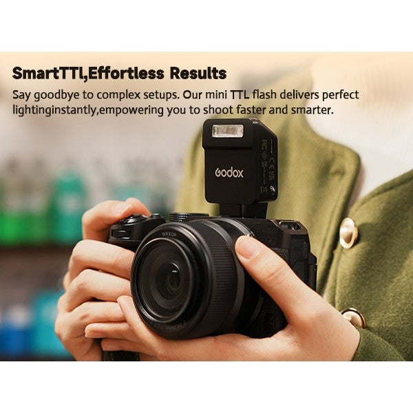 GODOX iT22 TTL Compact Flash C N F S Mount Mini Camera Mirrorless