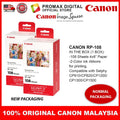 Canon RP-108 RP108 Color Ink & 4R Paper Set Twin Pack For Selphy printer CP910 CP1200 CP1300