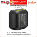 Godox WB30 Battery for AD800Pro Outdoor Flash Strobe Lithium-ion Battery 2900mAh