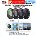 TELESIN S5-FLT-42 FILTER SET FOR INSTA360 GO ULTRA CPL ND 8 16 32 CAMERA FILTERS