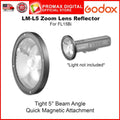 Godox LM-L5 Zoom Lens Reflector for FL15Bi Magnetic Mount for Portable LED Video Lights Flashlights
