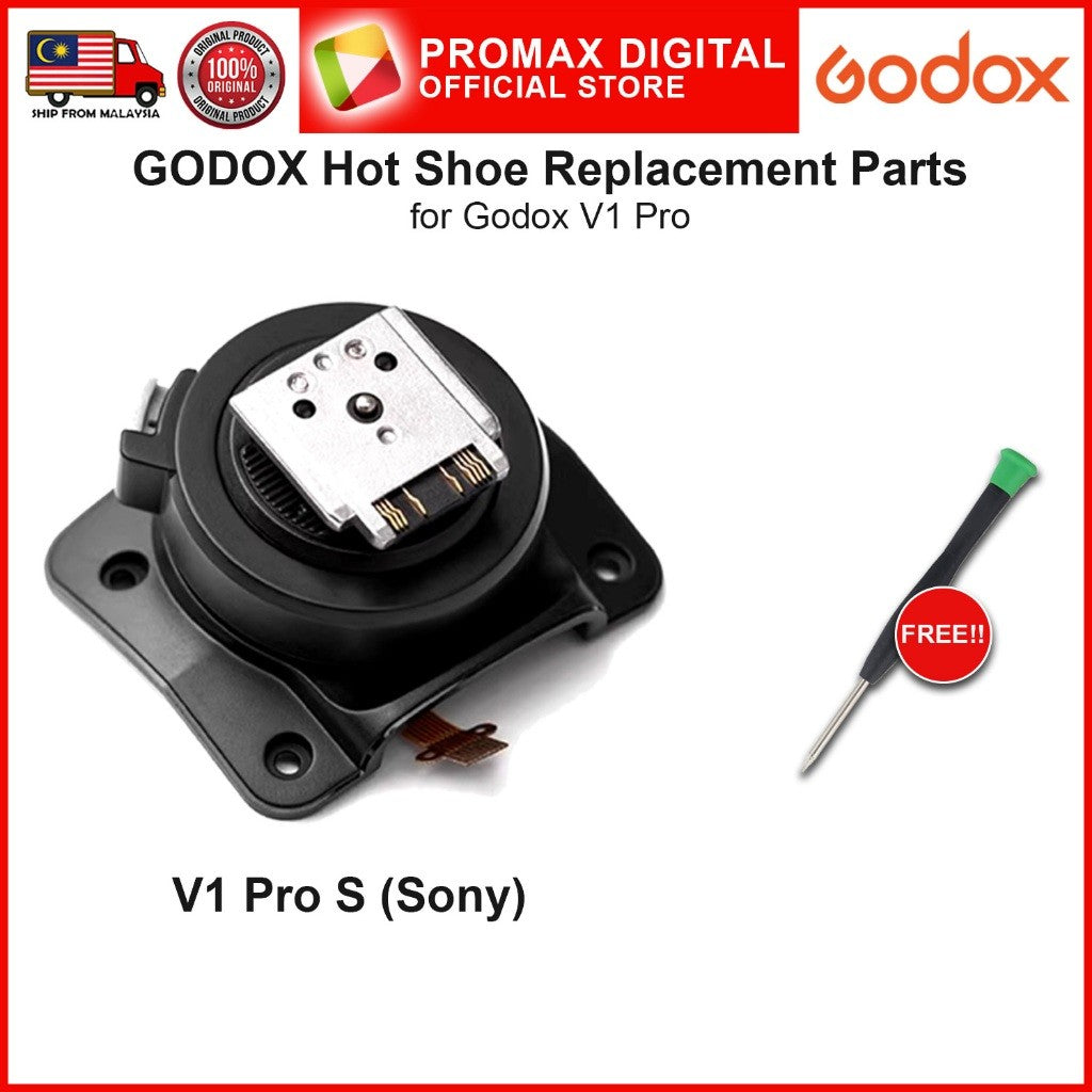 Godox Hot Shoe Replacement Parts for V1 Pro Canon Nikon Sony Fujifilm Olympus