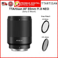 TTArtisan AF 85mm f1.8 NEO Full Frame Prime Lens for E Z Mount