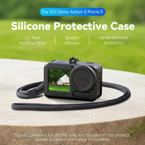 TELESIN S6-PTC-011-TDJ TELESIN Silicone Protective Case Lens Cover