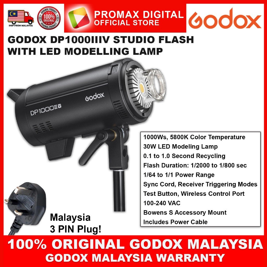 GODOX DP400III-V DP600III-V DP800III-V DP1000III-V LED STUDIO LIGHT FLASH WITH LED DP400 DP600 DP800