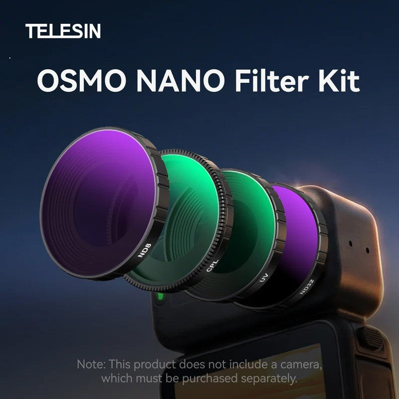 TELESIN S5-FLT-45-TDJ FILTER SET FOR DJI OSMO NANO CPL ND 8 16 32 Circular Polarizer
