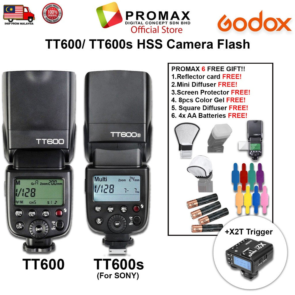 Godox TT600 TT600S Thinklite Flash Speedlite
