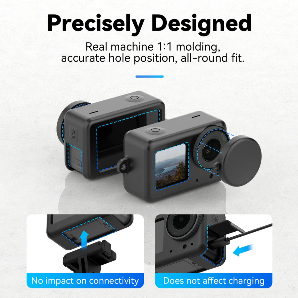TELESIN S6-PTC-011-TDJ TELESIN Silicone Protective Case Lens Cover
