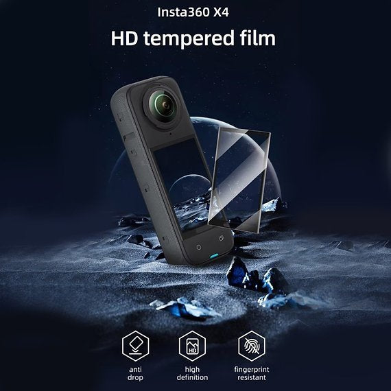 TELESIN S6-FLM-04-TIS HD TEMPERED FILM SCREEN PROTECTOR FOR INSTA360 X4