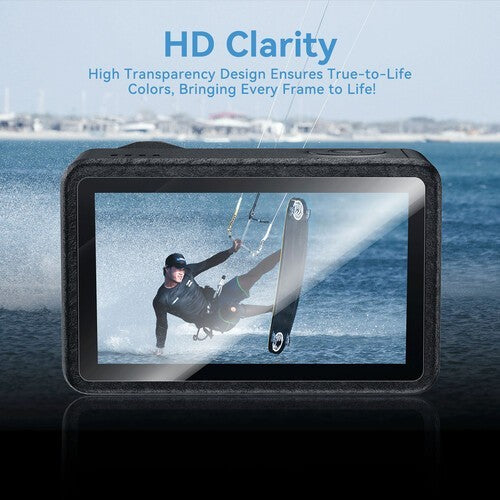 TELESIN S6-FLM-13-TDJ TEMPERED GLASS SCREEN PROTECTOR FOR OSMO ACTION 5 PRO