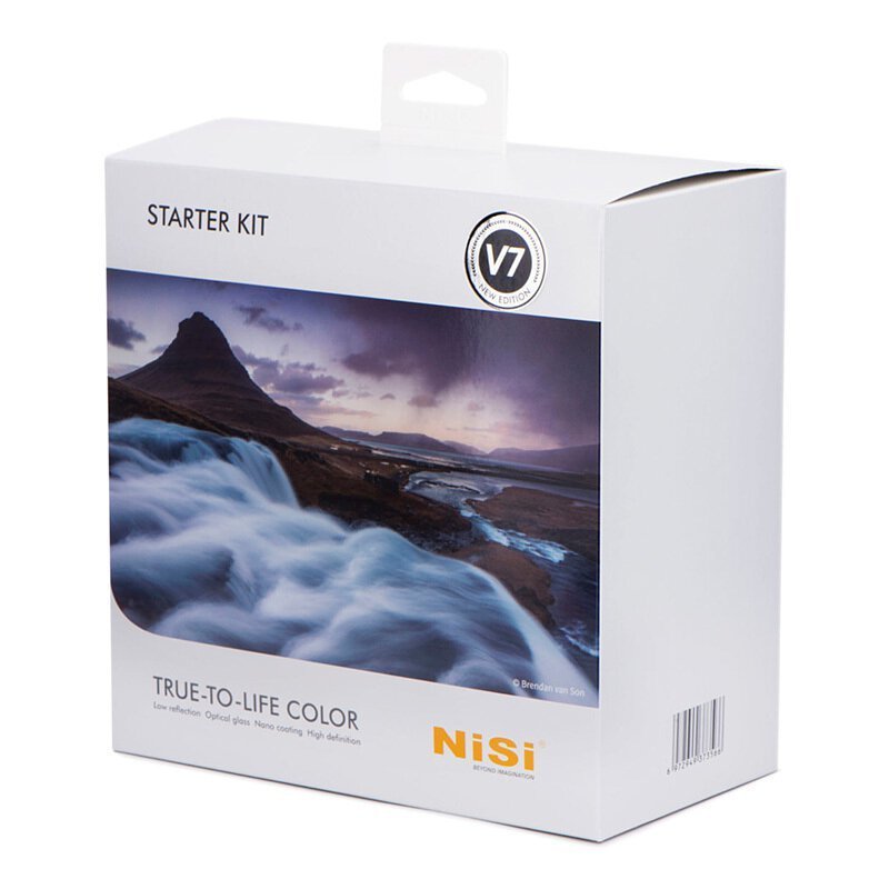 NISI 100mm V7 Starter Kit True Color CPL and adaptors for 67mm 72mm 77mm and 82mm