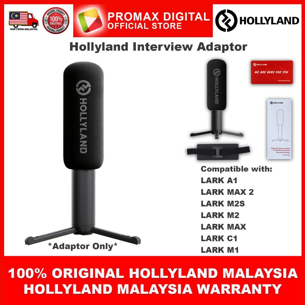 HOLLYLAND INTERVIEW ADAPTER FOR LARK A1 LARK MAX 2 LARK M2S LARK M2 LARK MAX LARK C1 LARK M1