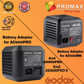 Godox AC Adapter AC26 / AD-AC for AD600Pro / AD600BM / AD600Pro II Ad800pro Outdoor Flash AC-26