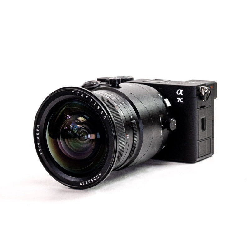 TTArtisan Tilt Shift 17mm f4 Full Frame Lens for E GFX Z and RF Mount