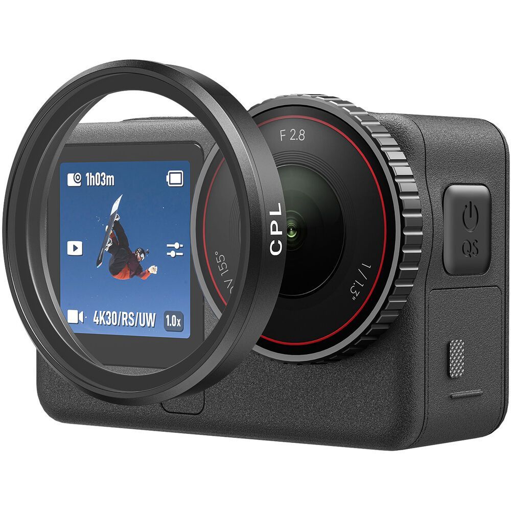 TELESIN S5-FLT-40 FILTER SET FOR DJI ACTION 6 CPL ND 8 16 32 POLARIZER FILTER ACTION CAMERA