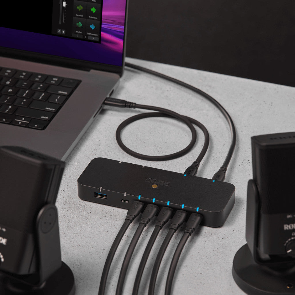 New!!! Rode Hub High-Performance The Ultimate Creator Workspace Hub and Hight-performance USB Hub