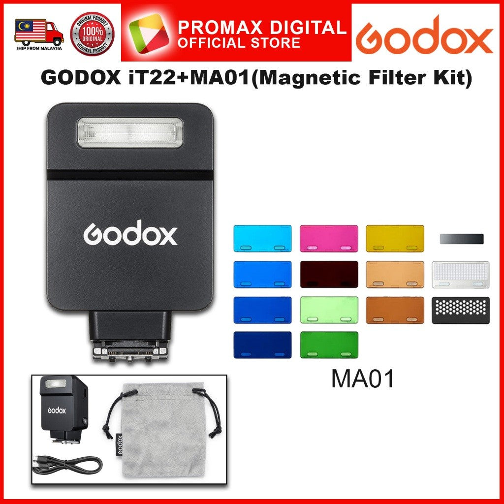 GODOX iT22 TTL Compact Flash C N F S Mount Mini Camera Mirrorless