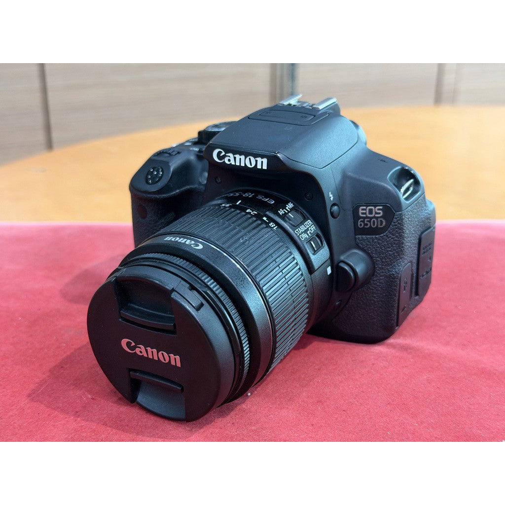 Used Canon EOS 650D + 18-55mm lens
