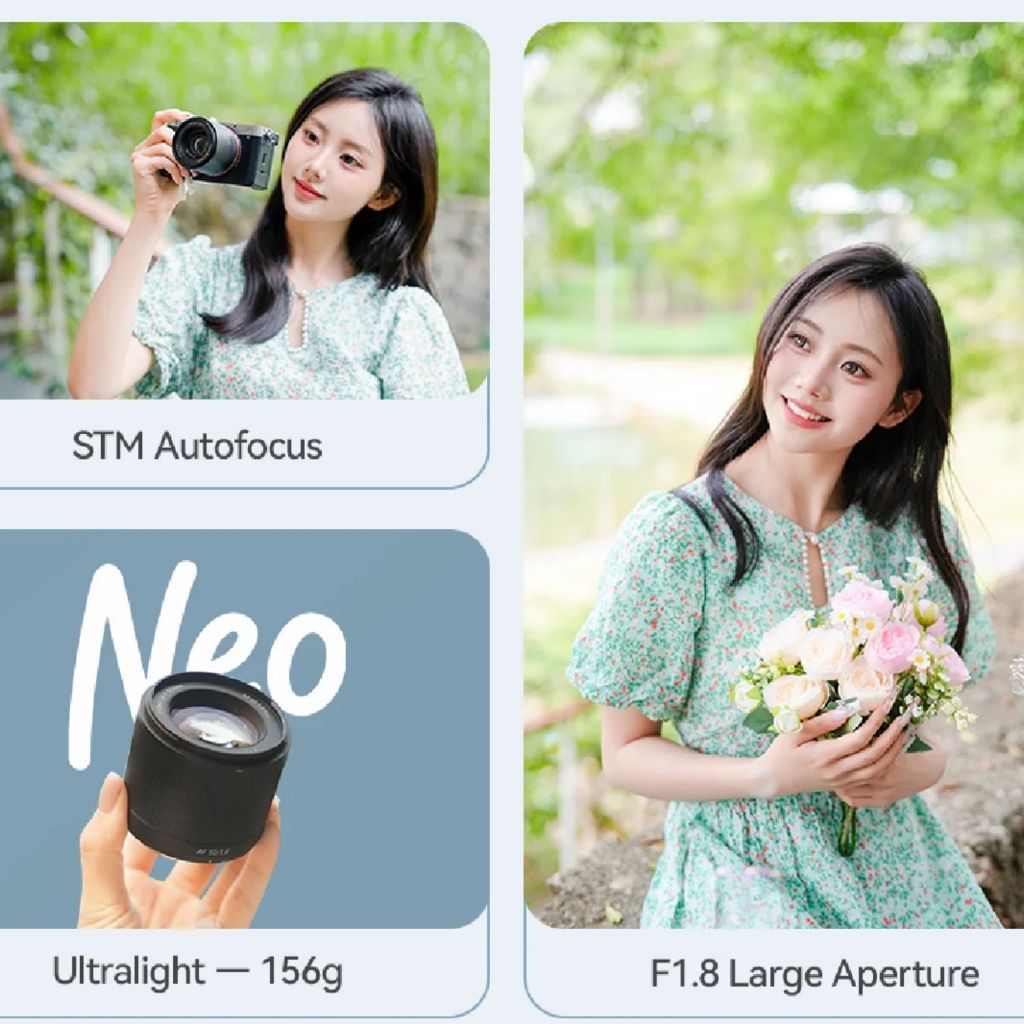 TTArtisan AF Full Frame 50mm f1.8 NEO Series STM Motor Camera Lens E Z and L Mount