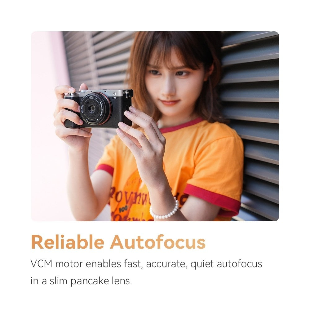 TTArtisan AF 24mm f3.8 Full Frame Mini Pancake Lens Ultra Compact for E Mount
