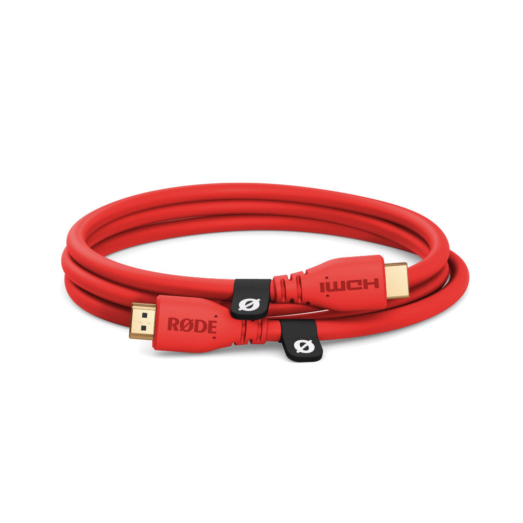 RODE PREMIUM HDMI Cable 1.5m 3m 18Gbps Transfer Speed 4k60 Video Transmission (HDMI 2.0)