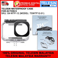 TELESIN S4-WTP-12 WATERPROOF CAMERA PROTECTIVE CASE FOR DJI ACTION 6 WATER PROOF CASE