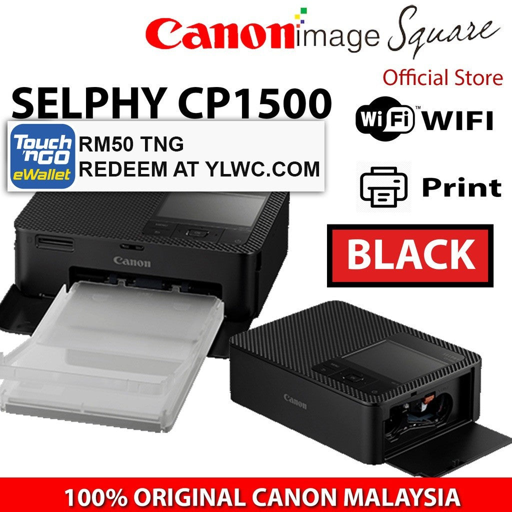 Canon Selphy CP-1500 Wireless mobile Portable Printer CP1500 ( replacement for CP-1300 )