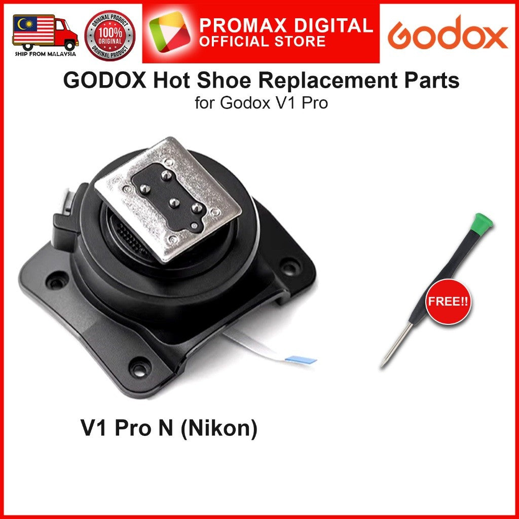 Godox Hot Shoe Replacement Parts for V1 Pro Canon Nikon Sony Fujifilm Olympus